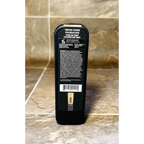 Nudestix Tinted Cover Liquid Foundation Lightweight Makeup - Nude 7 - 0.84 fl oz - Picture 5 of 6